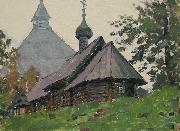 unknow artist Saint Dmitry Solunsky Church in Old Ladoga Germany oil painting artist